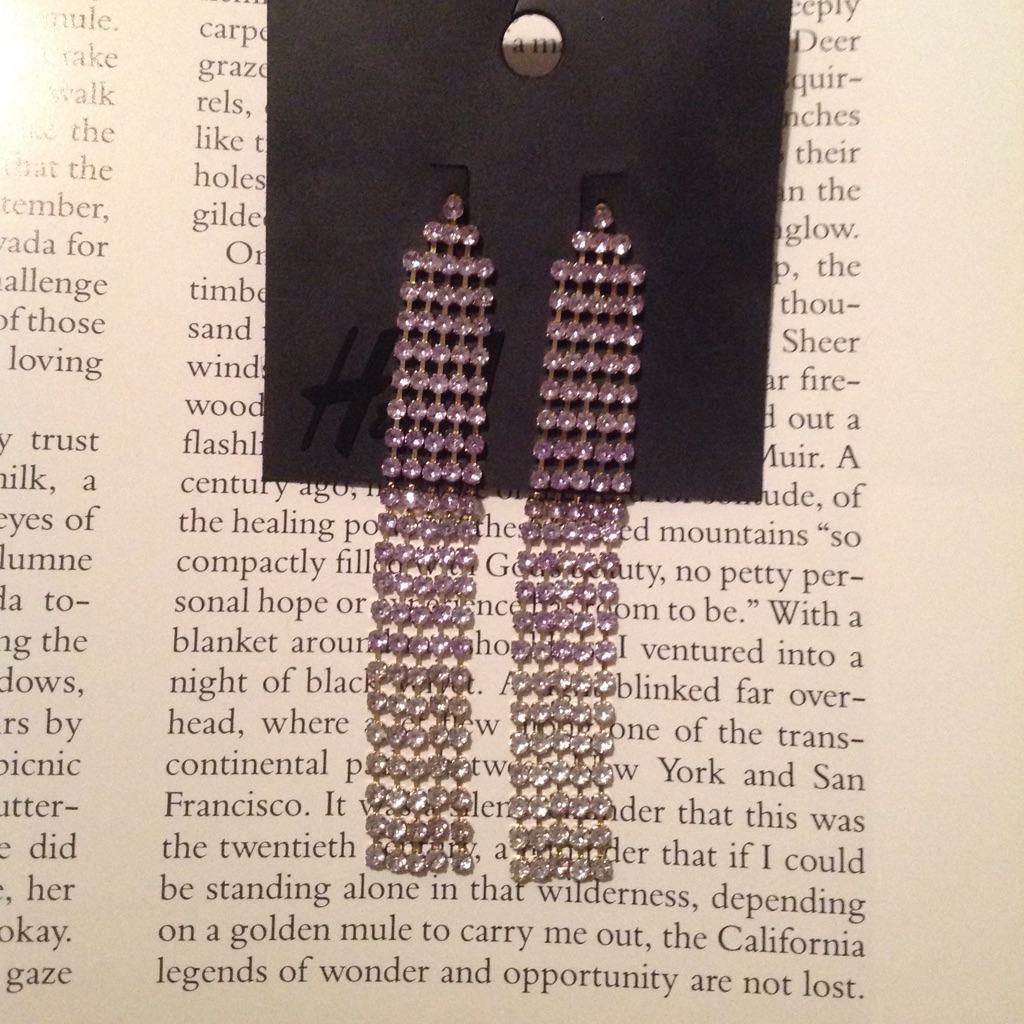 Beautiful Rhinestone Earrings From Tilly’s